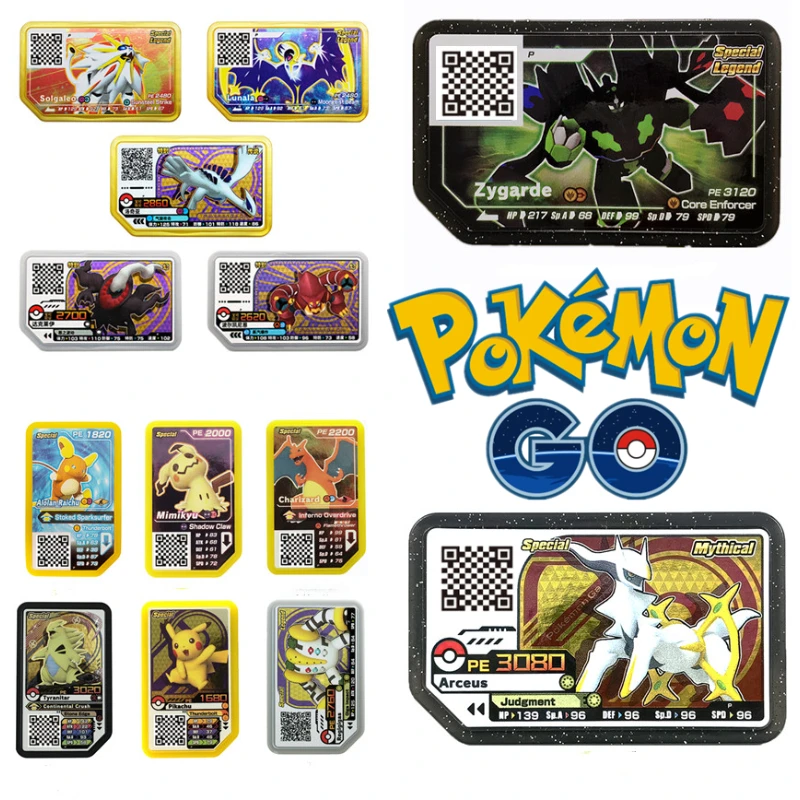 Новый Покемон BANDAI № 1-3 Plus Aurora Arcade Five-star Proud Disc A Hoopa Kyogre Groudon редкая открытая игровая