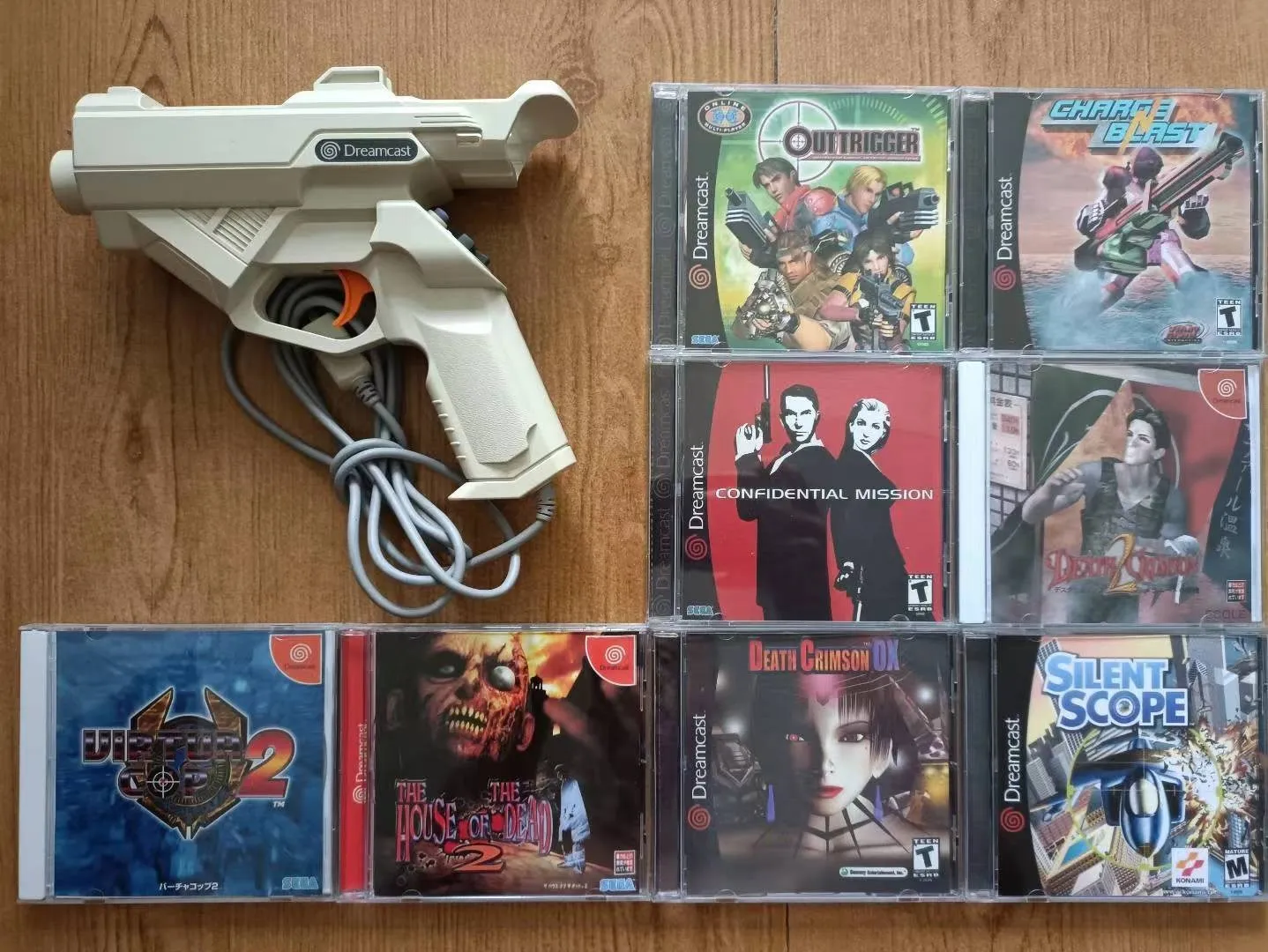 DreamcastCopyGameDiscLightGunSeriesUnlockConsoleDCRetro