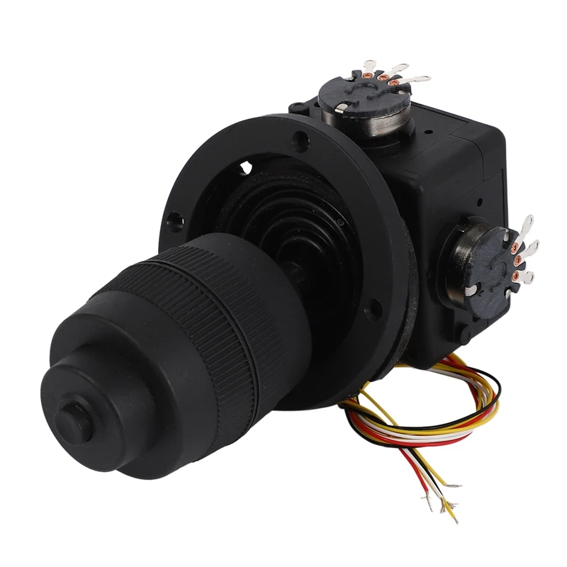 

Hot 10X Electronic 4-Axis Joystick Potentiometer Button For JH-D400B-M4 10K 4D Controller With Wire For Industrial
