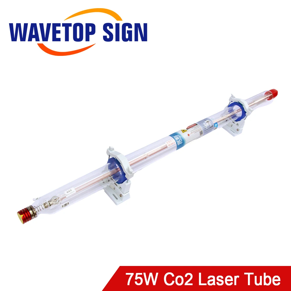 

WaveTopSign H1 75-90W Co2 Laser Tube Length 1100mm Dia.60mm Glass Pipe for Co2 Laser Engraving and Cutting Machine