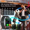 New Slim Outdoor Fashion Men Smartwatch Women's Bluetooth Call Waterproof Sports Fitness Watch Healthy Women's Smartwatch Men's 3