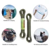 1 Roll  20m/787in  Portable utdoor Travel  PVC wrapped steel wire rope,Clothes Drying Rope,For Camping And Hiking, Handmade DIY 1