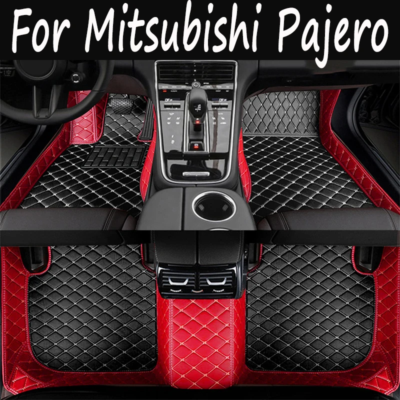 

Car Floor Mats For Mitsubishi Pajero Sport 2015 2014 2013 2012 2011 (5 seats) Interior Styling Auto Carpets Waterproof Rug Part