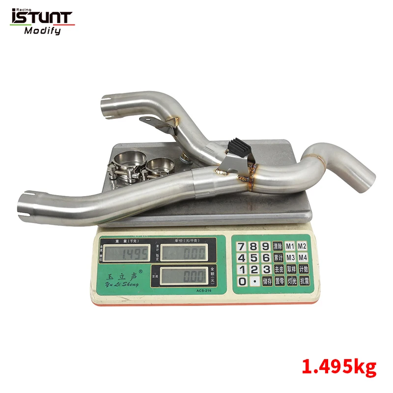 For BMW R1150GS 1999-2005 R1150R 01-05 R850R 04-07 R 1150 GS ADV R1150 Motorcycle Exhaust Mid Link Pipe Connect Original Muffler - Image 6