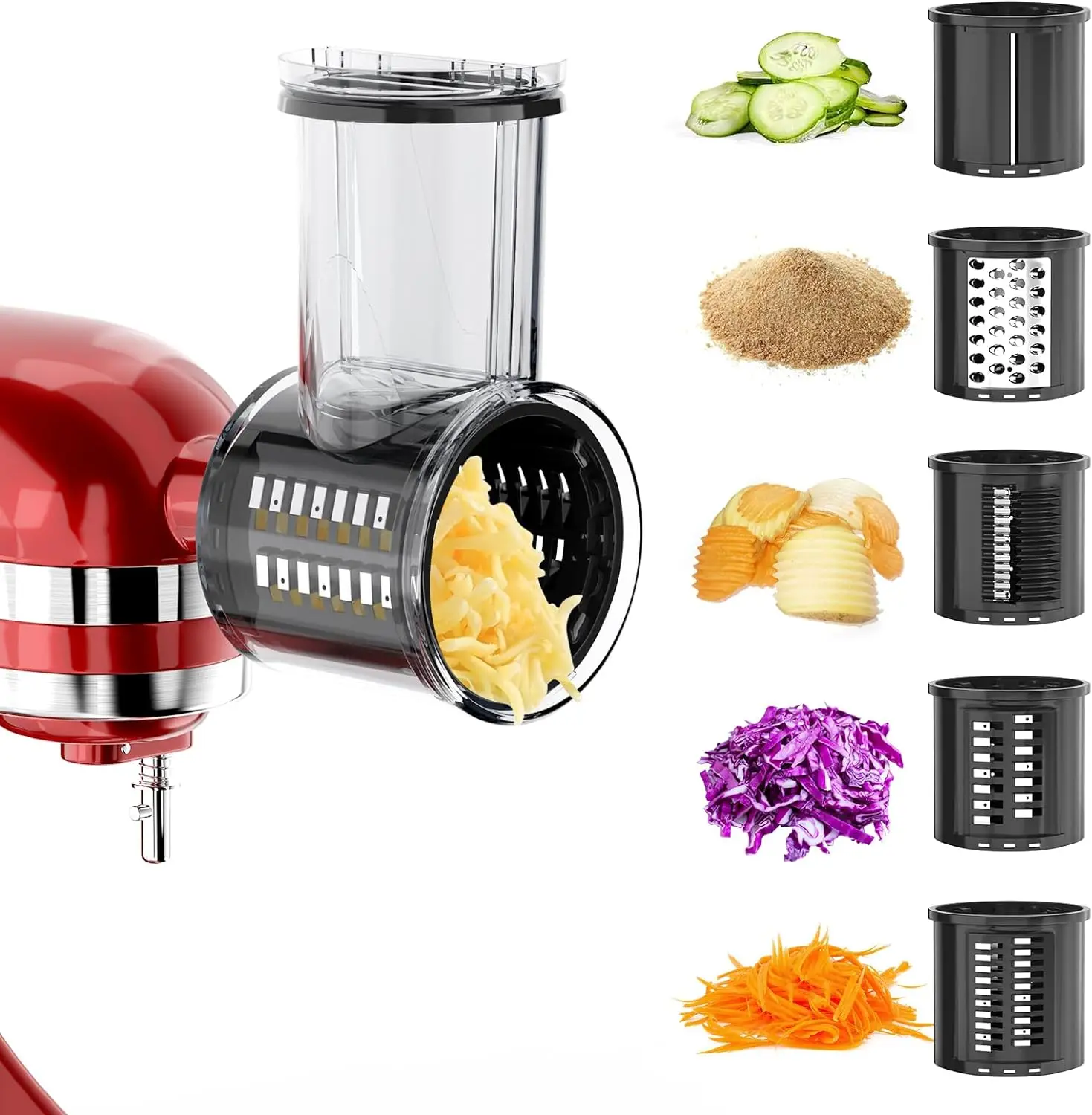 【更にお値下】KitchenAid スライサー/シュレッダーアタッチメント Amazon.com: Slicer/Shredder Attachment for KitchenAid Stand