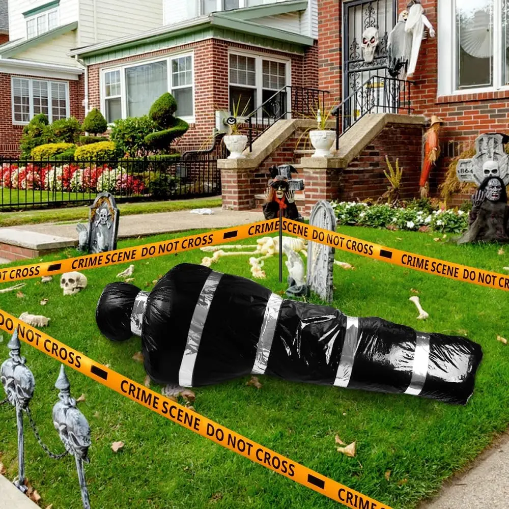 Everything You Need to Know About the Fake Corpse Halloween Hanging ...