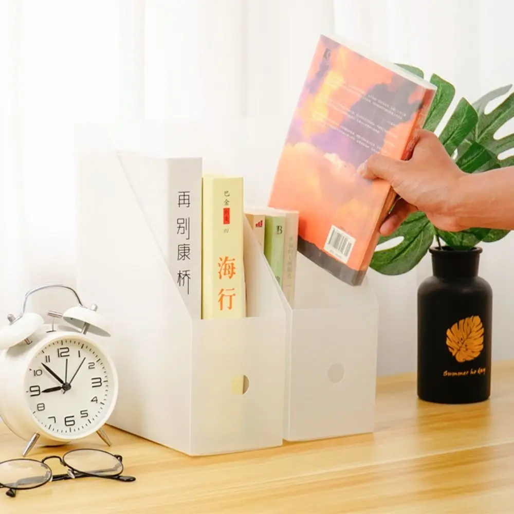 Desktop File Folder Book Magazine Holder Desk Document Paper Vertical Storage Organizer Stand Shelf Rack magazine holder