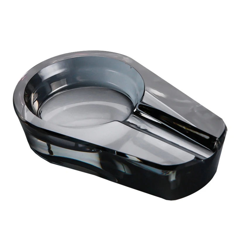 Outdoor Cigar Ashtray Crystal Glass Cool Ashtrays For Man Cigar Ash