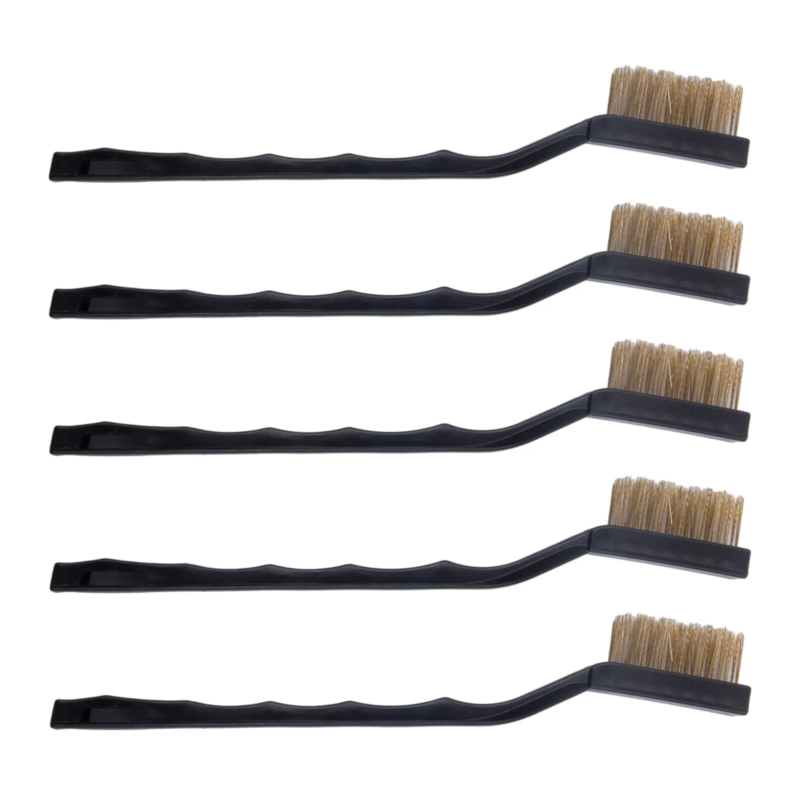 

Molds And Other Parts Manual Cleaning Brass Wire Brushes 17cm Black Brass Wire Brushes Cleaning Welding Slag High Quality