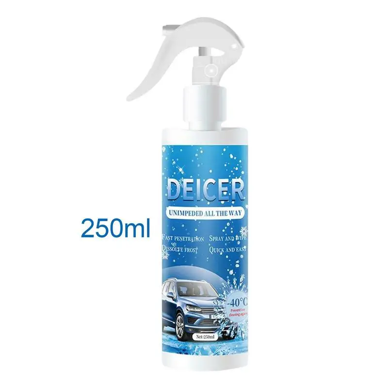 Windshield Deicer Spray Effective Car Windshield Ice Melt Liquid 250ml  Glass Freeze Remover For Cars Automotive Glass Cleaner - AliExpress