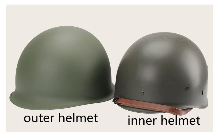 米軍　M1ヘルメット　② 米軍M1ヘルメット第二次世界大戦後期〜1950年代型 - ミリタリー