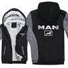 Man Trucks Hoodies Men Coat Winter Warm Fleece Man Trucks Sweatshirts Jacket 4