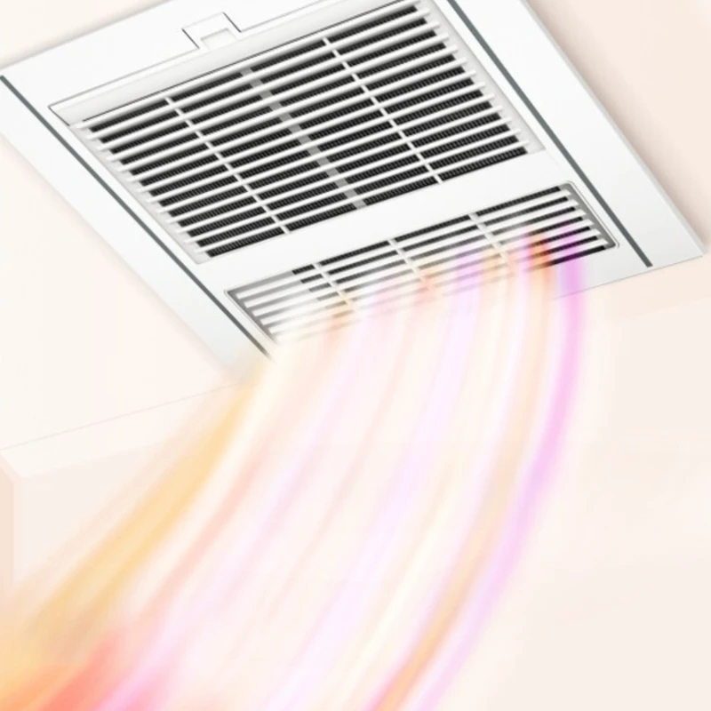 

Multi functional bathroom heater, exhaust fan, integrated ceiling heater