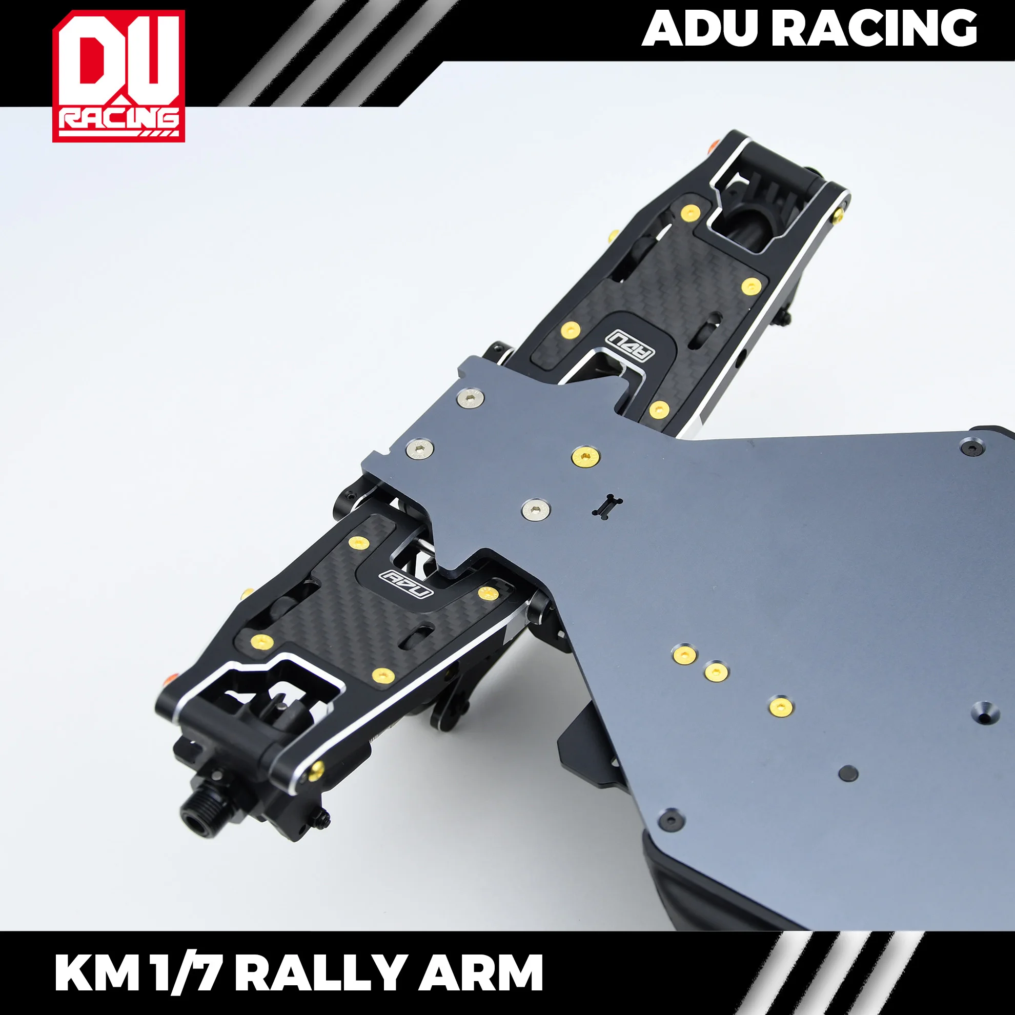 ADU RACING 7075-T6 AL KM 1/7 C3 RALLY KINGMOTOR ARM