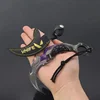 15CM Valorant Weapon Melee Reaver Karambit Knife Metal Game Peripheral Katana Samurai Sword Uncut Blade Ornaments Gift Boys Toy 3