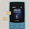 Nokia 105 4G 2023 Feature Phone Dual SIM Bluetooth 5.0 multi-language Hebrew Keyboard long standby used phone 2