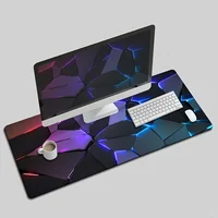 Line Geometry RGB Mouse pad large Mousepad 400X900 Gaming mats PC Computer Keyboard XL Desk mat offices interior accessories rug - Image 6