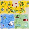 Puzzles for Kids DIY Assembly of Electric Tram Automatic Track City Scene Construction of Puzzle for Kids 4