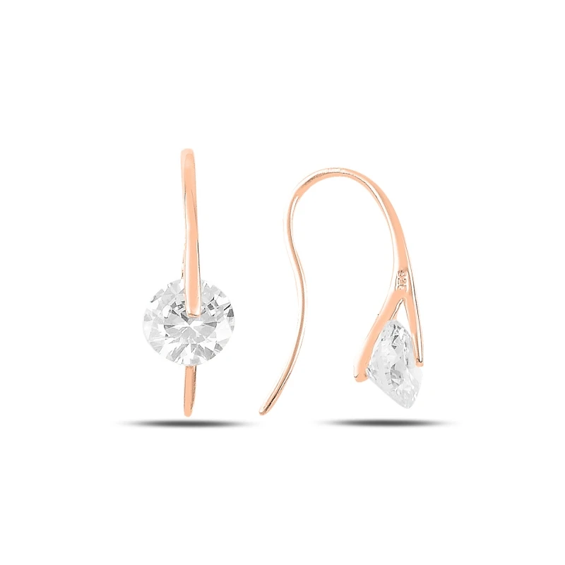 

Silver 925 Sterling Zircon Stone Earrings