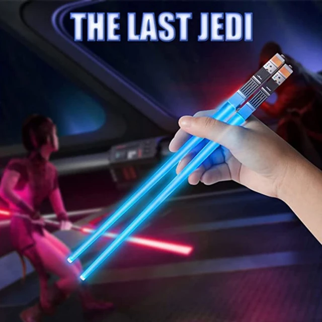 Saber Chops Bacchette spada laser illuminano Star Wars bacchette a