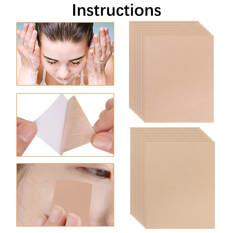 

1PC Full Cover Sticker Practical Tattoo Flaw Conceal Tape Waterproof Cover Scar Suitable For Any Skin Type Flaw Concealing Tape