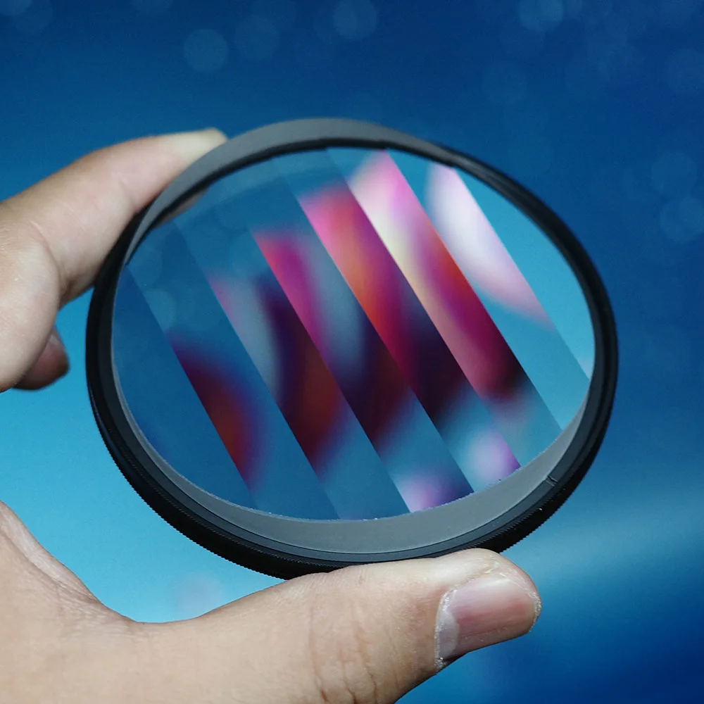 

HILLOGEAR Camera Lens Filter Linear Prism Filter Potography Special Effect Filter