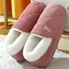 Shevalues Women Plush Slippers Winter Warm Fur Antiskid Cloud Slippers Outdoor Breathable Thick Flat Sole Slipper Home Slippers 1