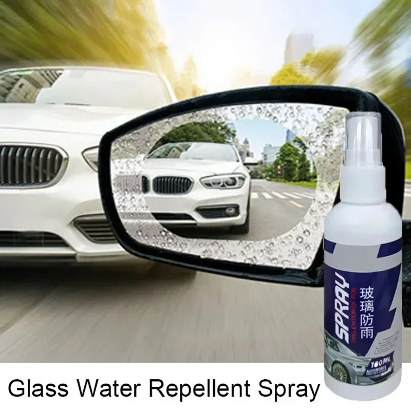 Anti Rain Spray 100ml Rain Prevention Spray Protective Coating Car Windshield Spray Rain Remover For Side Window