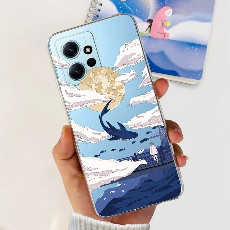 Stylish Painted Soft Silicone TPU Phone Case