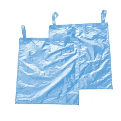 Eco - Friendly Laundry & Recycling Tote Bags, 100L Capacity, Durable Nylon Material (2Blue)