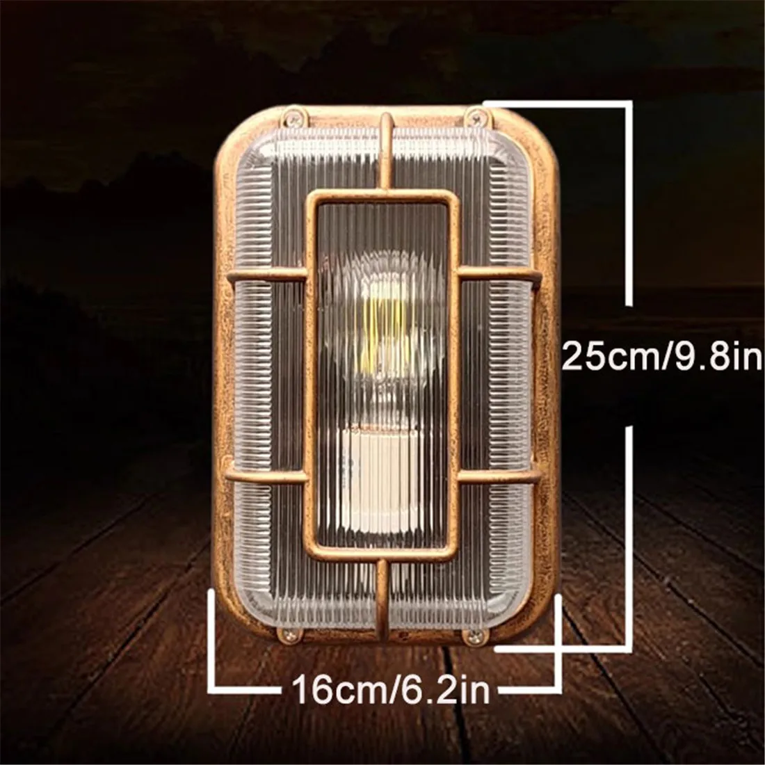 Vintage Gas Station Canopy Lights Fixture Outdoor Security Ceiling Light for Gas Station carport Kitchen Bathroom Ceiling Lamp 2