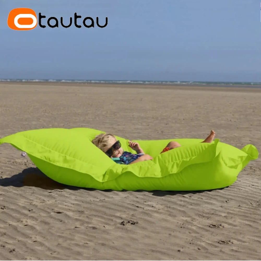 OTAUTAU Outdoor Bean Bag Pillowsac Cover Beach Swim Pool Floats Lounger Bed DD034 No Filler Need To Buy Filler By Yourself