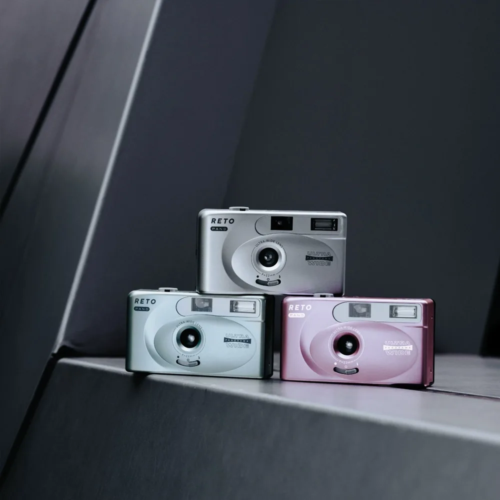 Metal Film Camera RETOPANO Ice Cool Film Machine Jelly Camera Non Disposable Film Camera 135 35mm Film is Required for Use