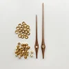 Clock Hands DIY Brass Nut Quartz Clock Movement Hands Copper Hardware Beads Repair Replacing 3