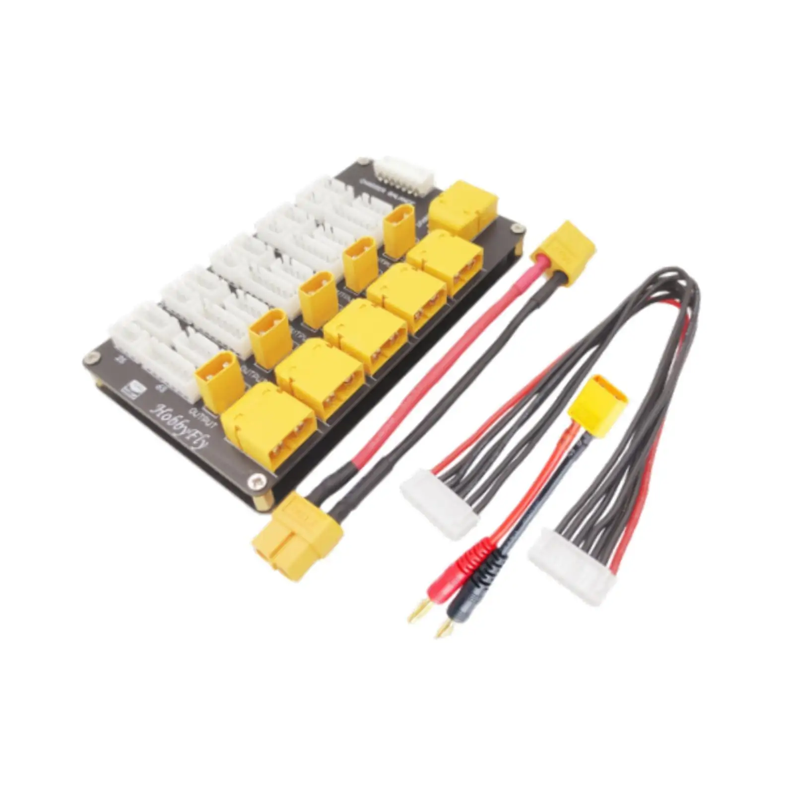 Parallel Charging Board Hota B6AC Q6 Connectors Isdt 2-6S Imax B6 Charger Lipo Battery Adapter Battery Charger Board Balanced