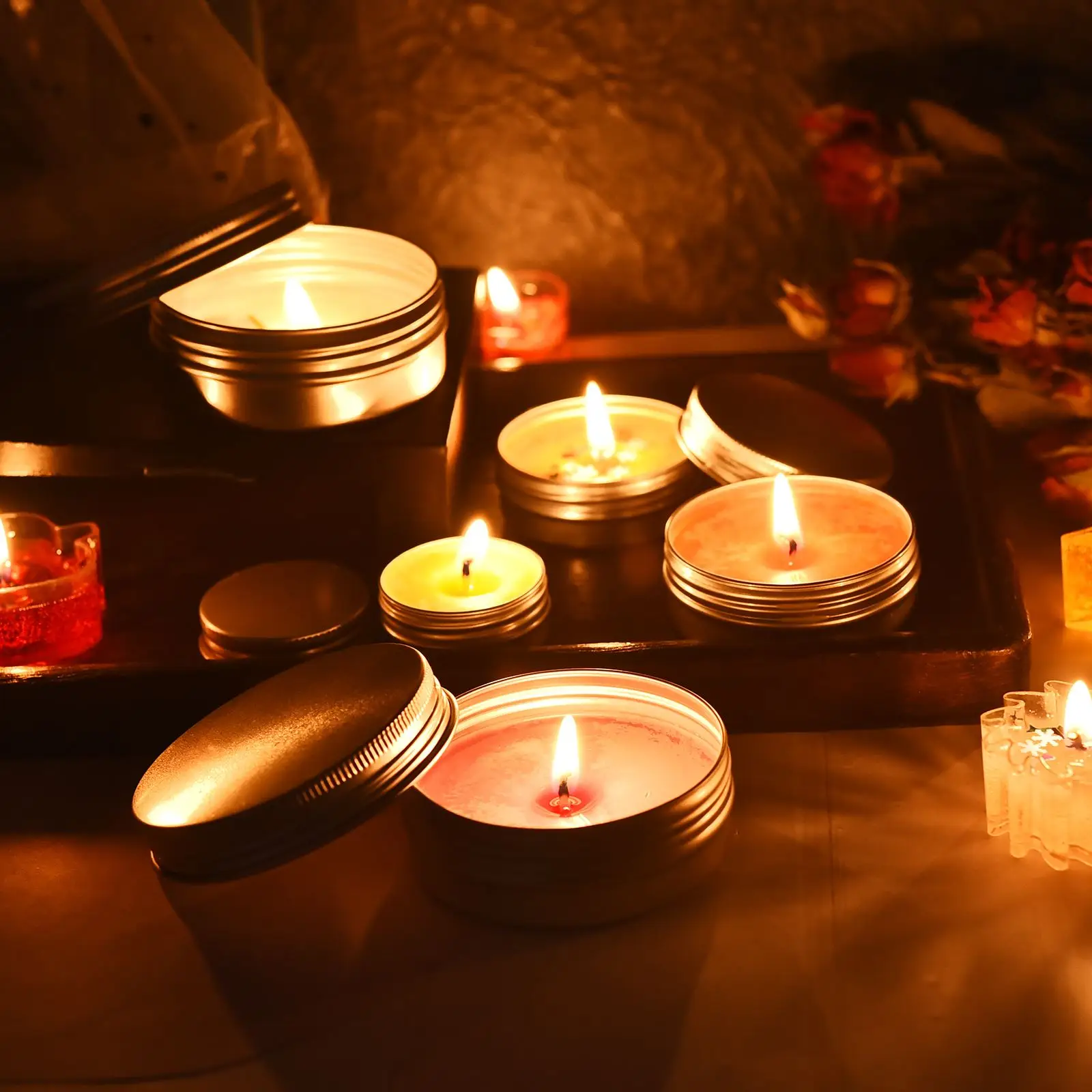Candle Wicks Smokeless Wax Pure Cotton Core Wax Core Holder 2.6-20cm DIY Candle Making Pre-Waxed Wicks 100 PCS