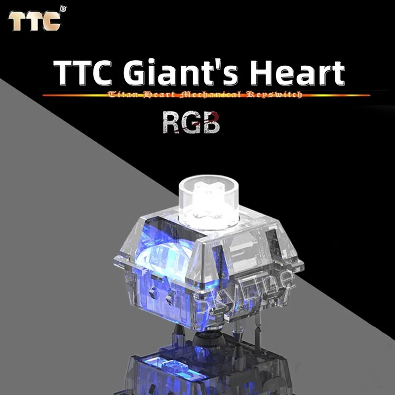 

TTC Giant's Heart RGB Mechanical Keyboard Switch 3pins Faster And More Agile To Prevent Accidental Touch Customize DIY