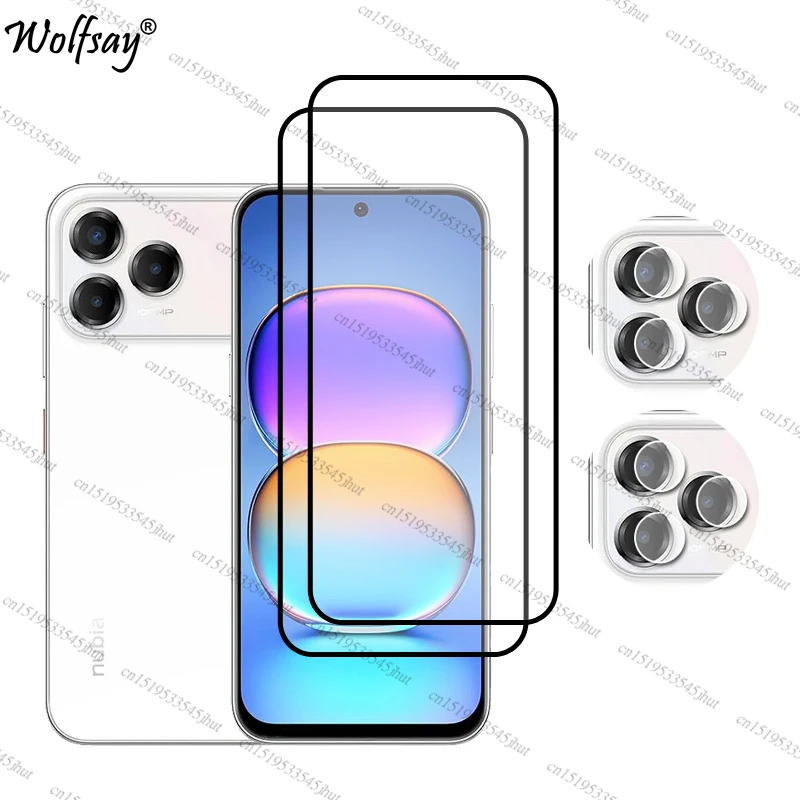 Premium Full Cover Tempered Glass Screen Protector, 6.75 Inch