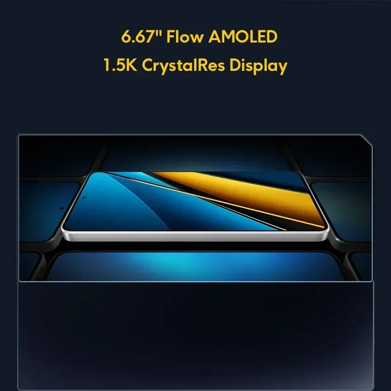 Global Version POCO X6 5G 64MP Camera with OIS 67W Charging NFC Snapdragon 7s Gen 2 Smartphone 120Hz Flow AMOLED Display - Image 5
