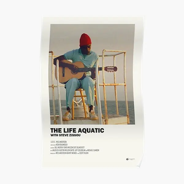 

The Life Aquatic Poster Wall Painting Home Print Room Mural Funny Art Picture Decoration Modern Vintage Decor No Frame