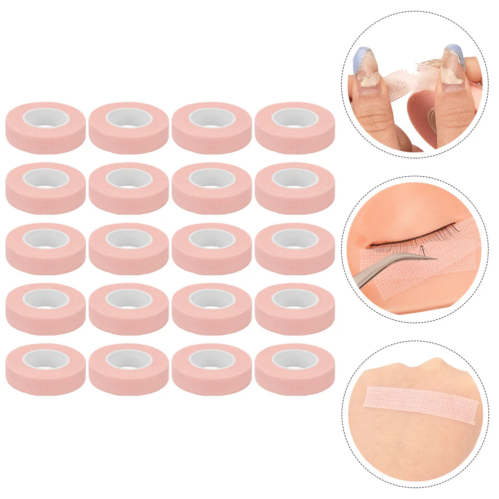 

20 Pcs Make up Grafting Eyelash Tape Duct Extension Supplies Non-woven Fabric Lifting Tapes