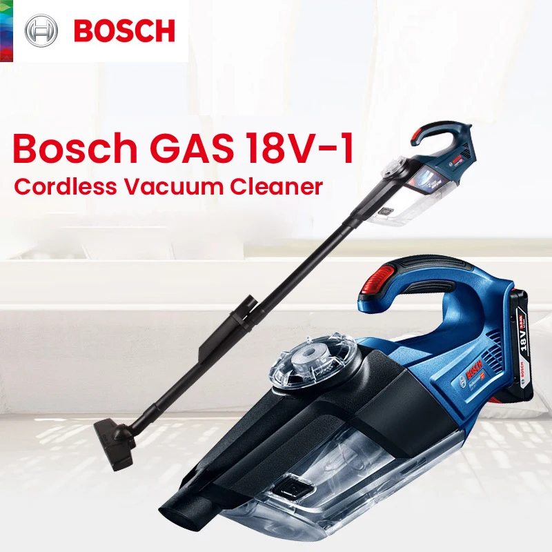 BOSCH 18V Professional Cordless Vacuum Cleaner GAS 18V1 Powerful