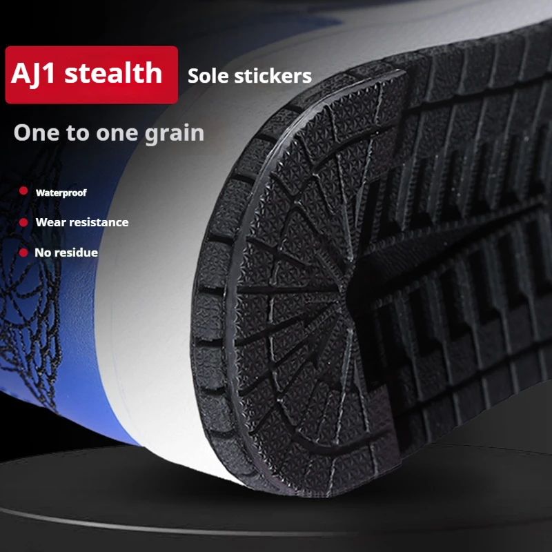 Shoe Stickers AJ1 Shoe Sole Repair Subsidy Anti-skid Wear-resistant Self-adhesive Thick Athletic Shoes Heel Stickers 2pcs/4pcs