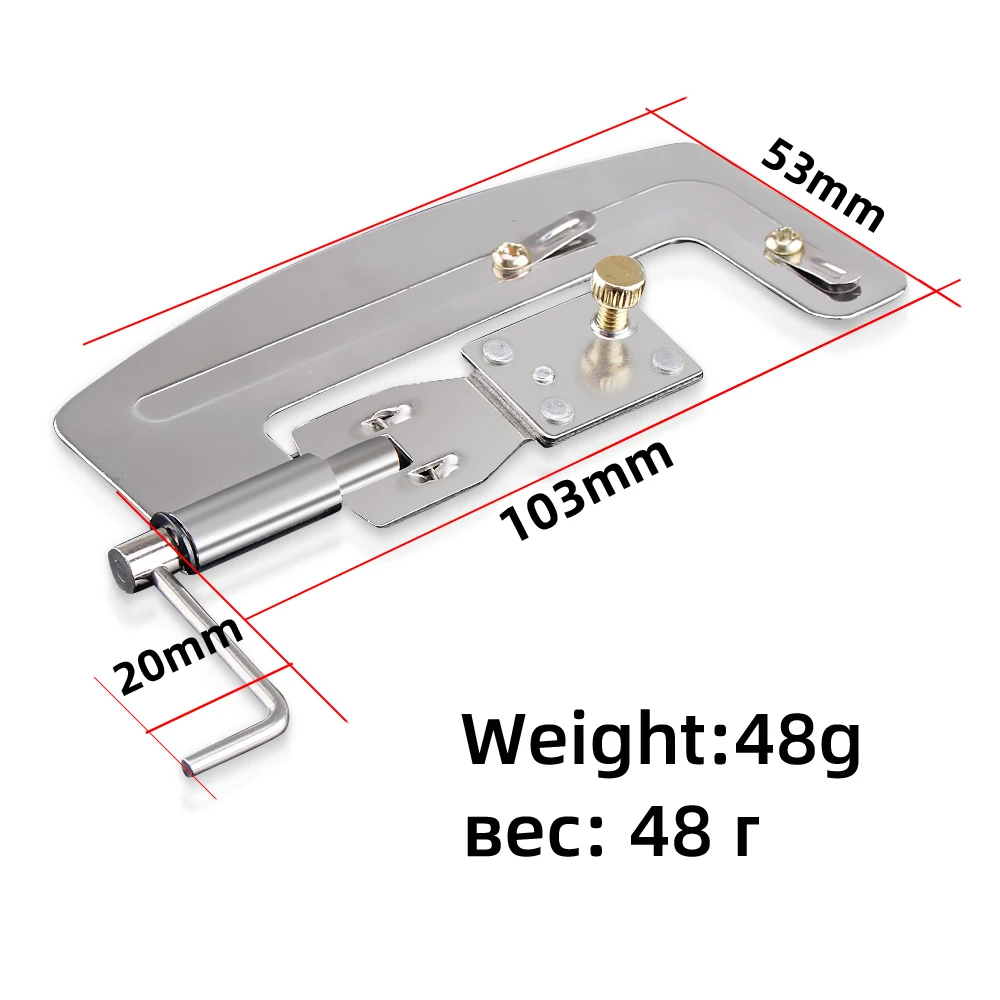 Semi Automatic Fishing Hooks Line Tier Machine Portable Stainless Steel Fish Hook Line Knotter Tying Binding Fishing Accessories