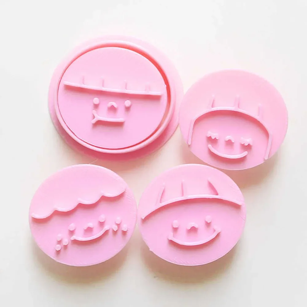 Cartoon Baby Biscuit Mold DIY Cookie Stamp Baking Tools and Accessories