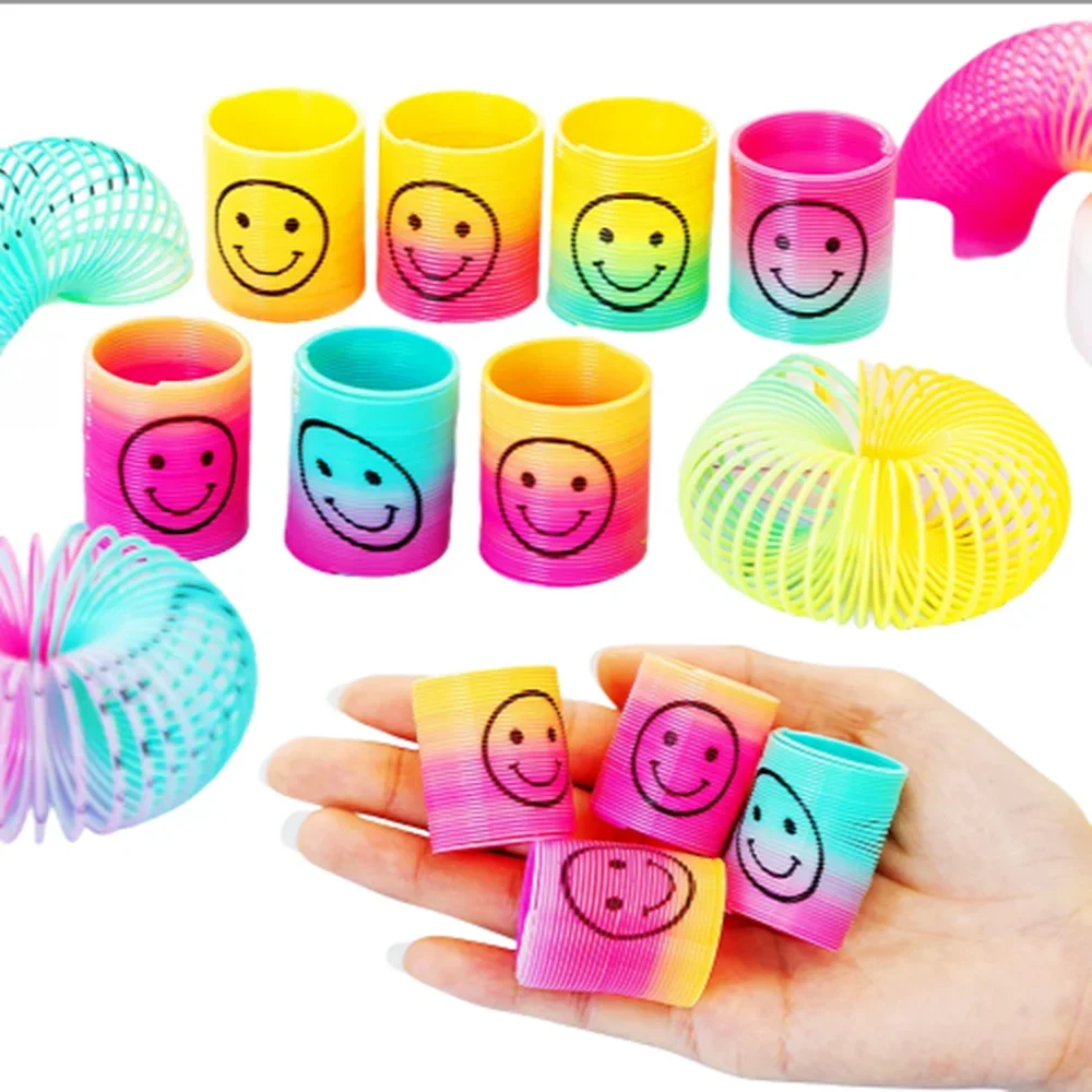 mini magic springs toys 12 Pcs Children Birthday Party Favors Giveaway Gifts Souvenir Kindergarten Guest Pinata Fillers