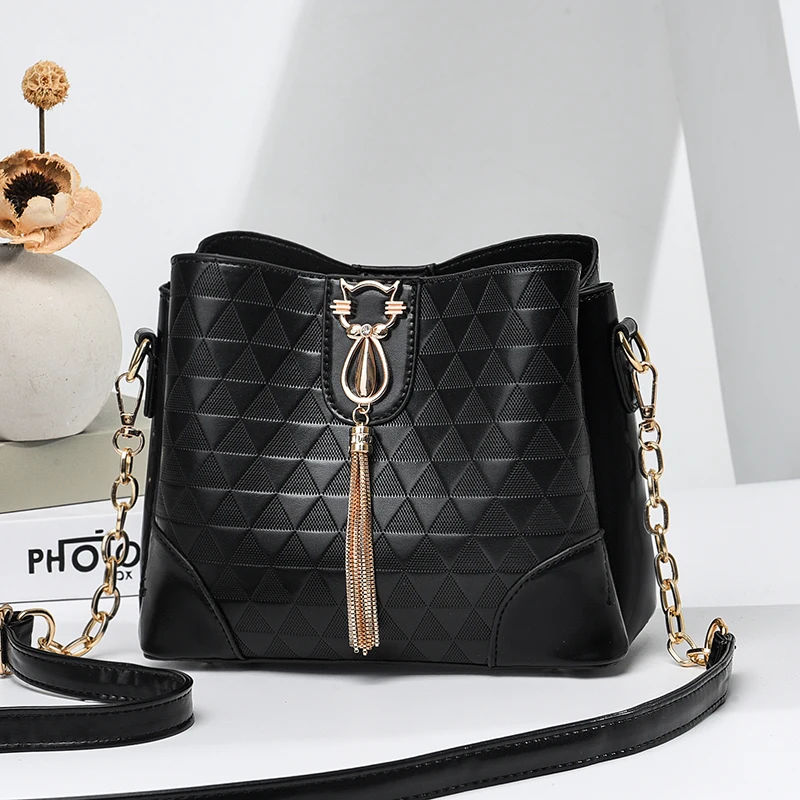 حقيبة بسيطة عالية الجودة للنساء ، مزاجية أنيقة وعص...