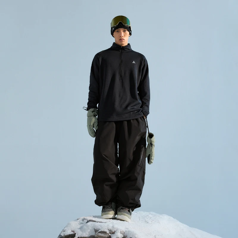 Snowboard Ski suit fleece liner Women's breathable moisture removal jacket liner Men's fleece jacket