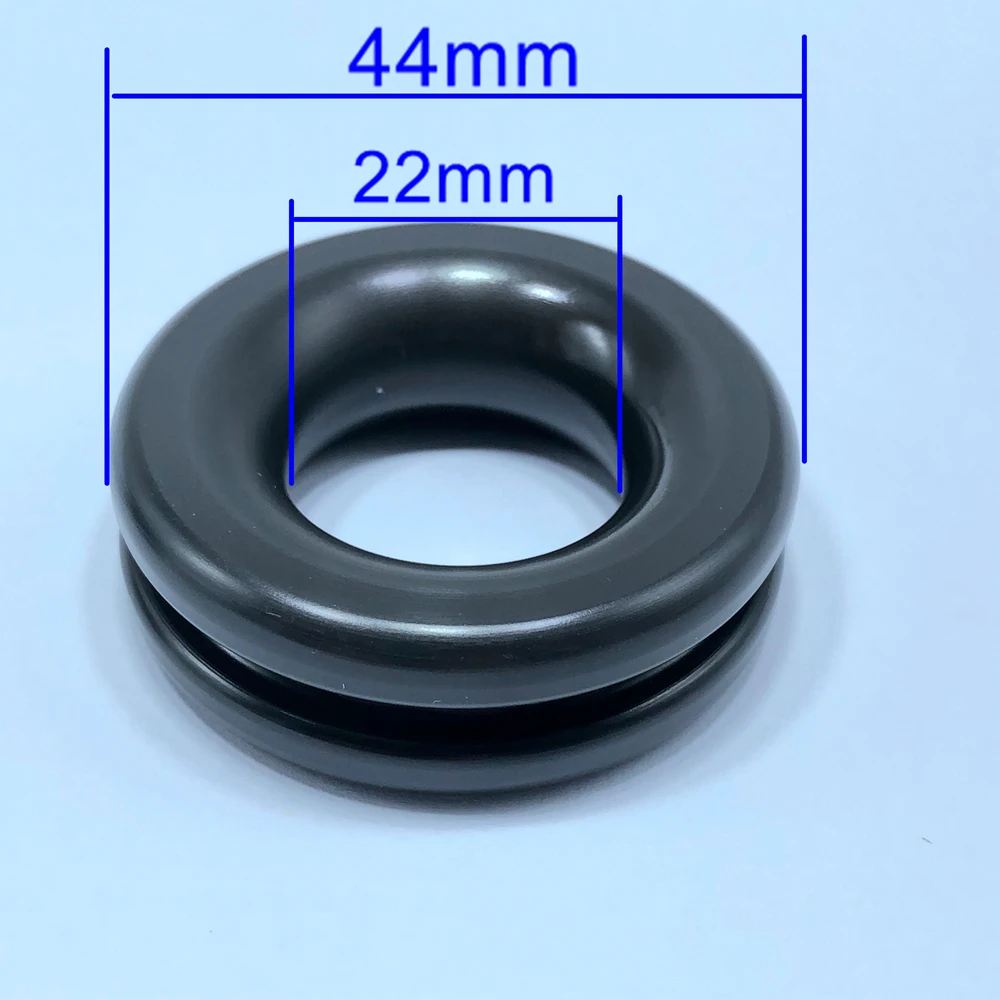 Solid Rings Pulley for Sailboat Sailing - Low Friction, Hard Anodized with PTFE Coating