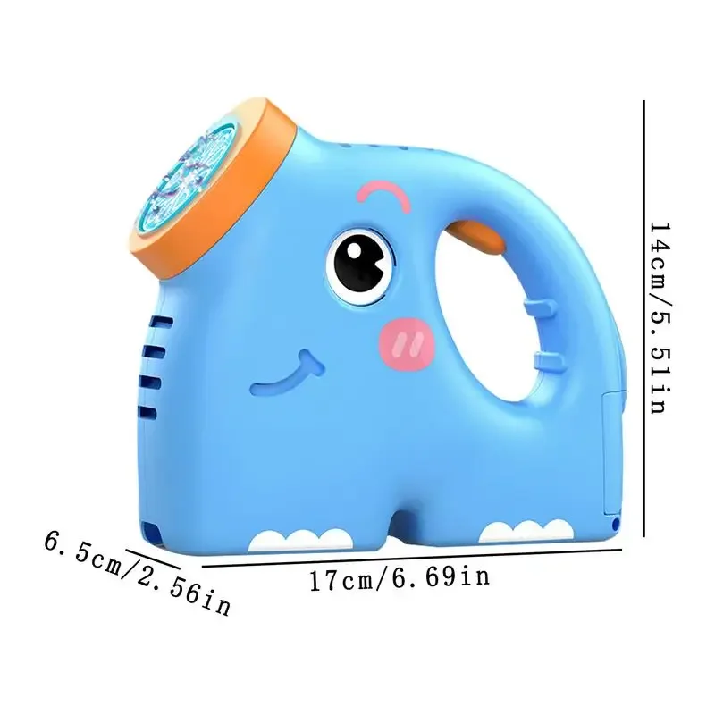 버블 블로워 머신 귀여운 코끼리 버블 블로워 머신 버블 부는 장난감 휴대용 재미있는 야외 장난감 소년용 배터리 구동